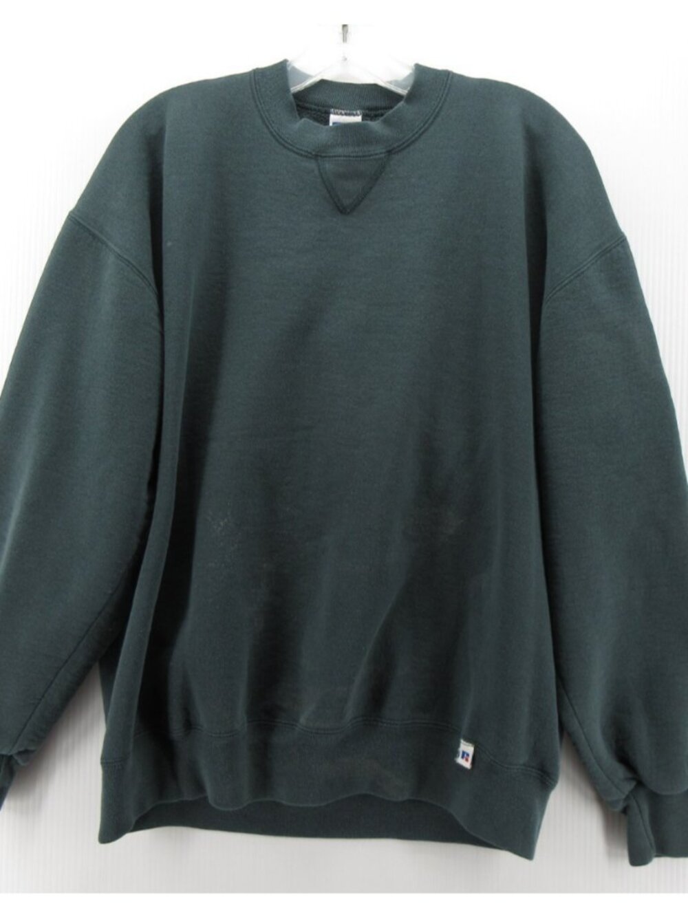VINTAGE Russell Athletic Sweatshirt XL 90s Blank Athleisure USA *